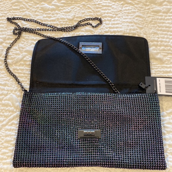 BCBGMaxAzria Iridescent Black Clutch - Picture 5 of 9